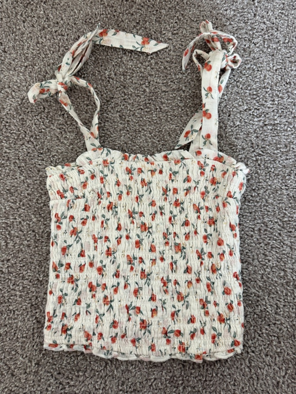 Abercrombie Smocked Top